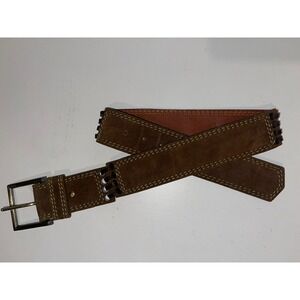 Vintage Vera Leather Stitched Women's Belt‎